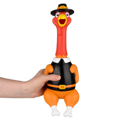 13" Screeching Rubber Thanksgiving Turkey - LLB Toys