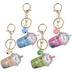 2.5" Kawaii Animal Bubble Tea Liquid Clip On- LLB Toys