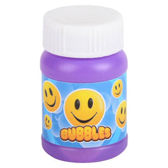 MINI SMILE FACE BUBBLE BOTTLE 1OZ LLB kids toys