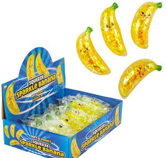 5.5" SQUEEZE SPARKLE BANANA LLB kids toys
