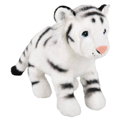 11" Animal Den White Tiger Plush - LLB Toys