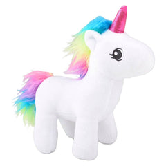 8" RAINBOW UNICORN LLB Plush Toys