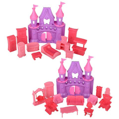 PRINCESS CASTLE PLAY SET 12.5" X11" LLB kids toys