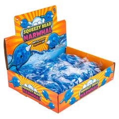 3.33" GEL BEAD NARWHAL LLB kids toys