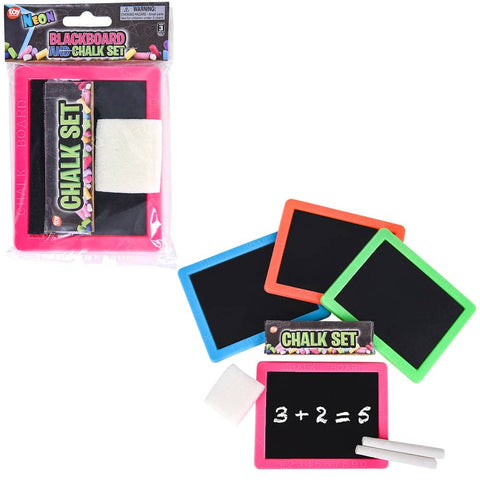 NEON CHALKBOARD SET LLB kids toys