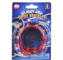 9.5" LIGHT-UP SPIKY BRACELET