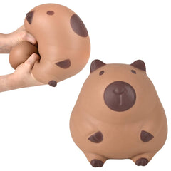5.75" Jumbo Soft Squish Capybara - LLB Toys