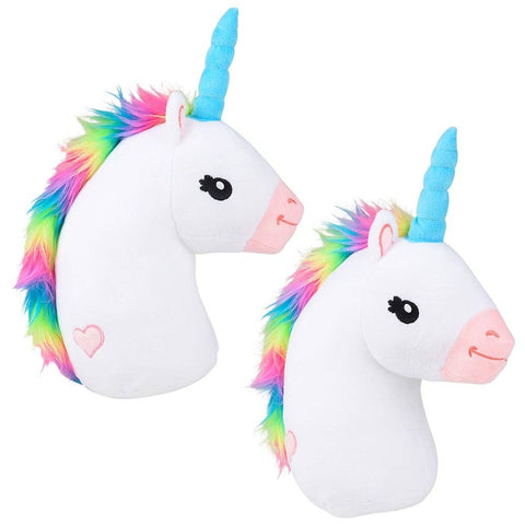 16" RAINBOW UNICORN HEAD LLB kids toys
