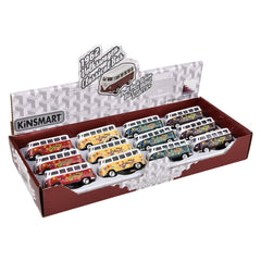 2.5" Diecast Pull Back 1962 VW Bus/Printing Keychain