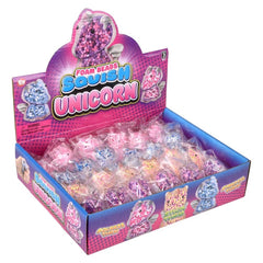 2.3" Mini Squeezy Foam Bead Unicorn 24ct- LLB Toys