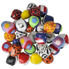 2" FOOTBAG ASSORTMENT (100PCS/BAG) LLB kids toys
