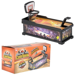 8.5" BASKETBALL SHOT COIN BANK LLB kids toys