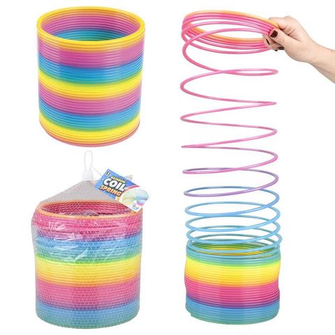 7" (175MM) RAINBOW JUMBO COIL SPRING LLB kids toys