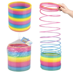 7" (175MM) RAINBOW JUMBO COIL SPRING LLB kids toys