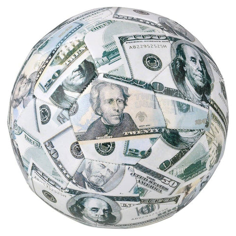 Size 5 Money Soccer Ball - LLB Toys