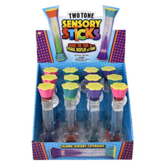8" Sensory Water Stick Two-Tone- LLB Toys