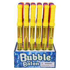 Bubble Baton (4 Asst.) 14.25"  - LLB Toys