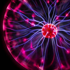 8" RED PLASMA BALL LLB kids toys