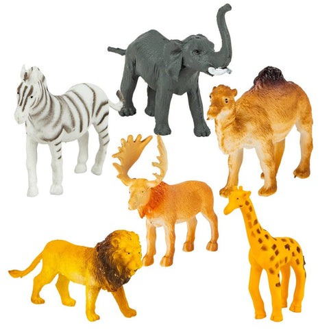 6 PC ANIMAL SET LLB kids toys