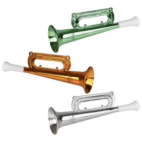 St.Patrick's Day Metallic Trumpet 7" - LLB Toys