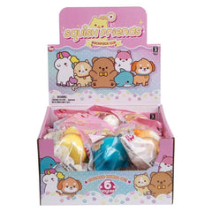 3.25" Kawaii Animals Squish Backpack Clip- LLB Toys