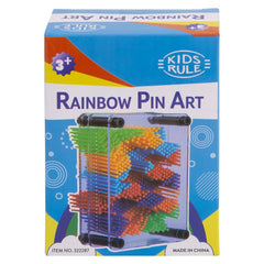 Rainbow Pin Art 4.5in