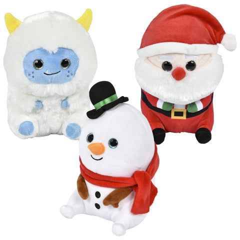 7" Belly Buddy Christmas Plush Assortment LLB Plush Toys