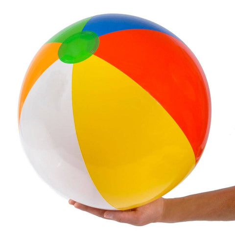 20" MULTICOLORED BEACH BALL LLB kids toys