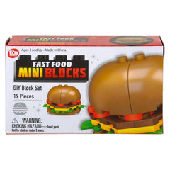 Fast Food Mini Blocks 12ct - LLB Toys
