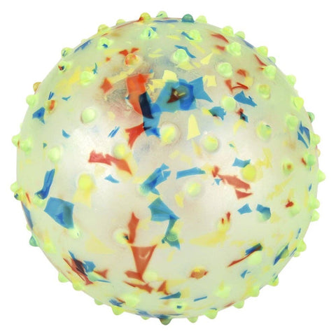 5" Confetti Knobby Ball 250ct LLB kids toys