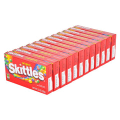 SKITTLES ORIGINAL THEATER BOX CANDY 12PC/CASE LLB Candy