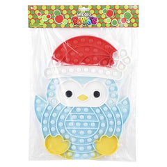 HOLIDAY PENGUIN BUBBLE POPPER 13" LLB Christmas