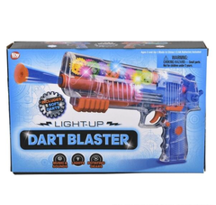 9.5" GEAR LIGHT-UP FOAM DART GUN LLB Light-up Toys