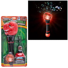 11.5" T-REX LIGHT-UP BUBBLE BLOWER LLB Light-up Toys