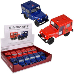 5" Jeep DJ-5B Police/Firefighter Diecast Toy - LLB Toys