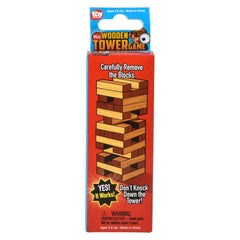 Mini Wooden Tower Game 4" - LLB Toys