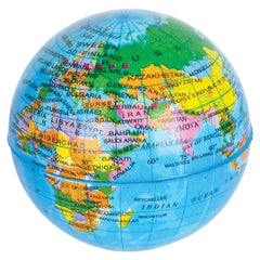 3" GLOBE STRESS BALL LLB kids toys