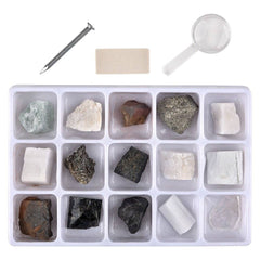 Mineral Science Kit 15pc - LLB Toys