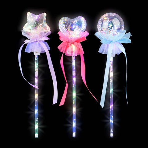 16" LIGHT-UP BEADED WAND LLB Light-up Toys