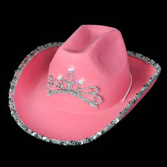 CHILD SIZE LIGHT-UP COWGIRL HAT - LLB Toys