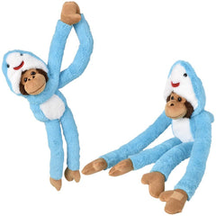 27.5" Dressed Shark Hanging Monkey - LLB Toys