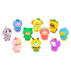 2" Rubber Kawaii Dressed Animals - LLB Toys