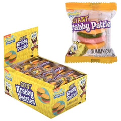 Spongebob Giant Krabby Patties Gummy Candy - LLB Toys