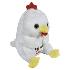 13" Belly Buddy Chicken Eat More Beef Plush - LLB Toys