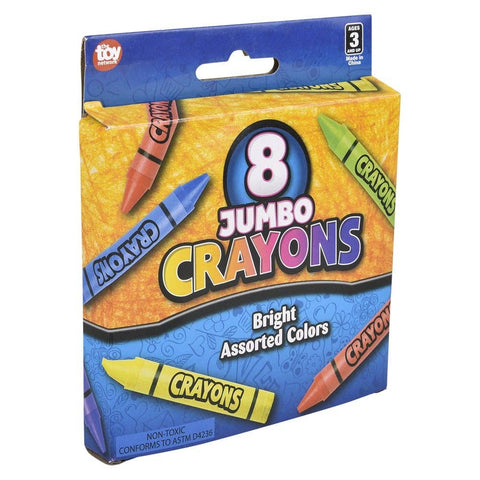 Jumbo Crayon 8pc LLB Stationary