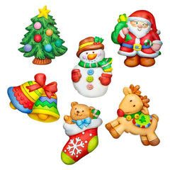 3D Mould & Paint/Christmas Magnets - LLB Toys