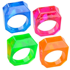 CRYSTAL RING .75" LLB kids toys