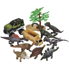 11 PC DINOSAUR EXPLORATION PLAYSET LLB kids toys