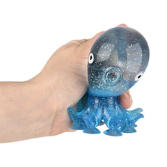 3.5" Water Filled Suction Octopus Toy 12ct - LLB Toys