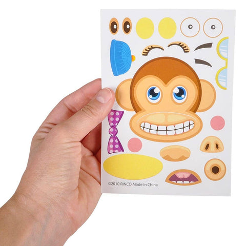 ZOO ANIMAL CHARACTER STICKER SET LLB Sticker